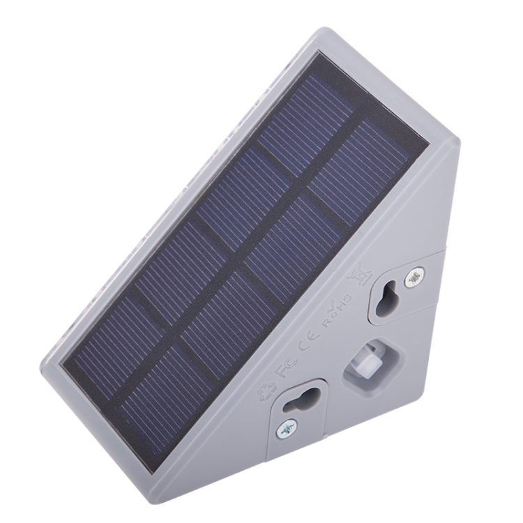 Zestaw 2 sztuki narożne lampy solarne STEP GLOW na schody 2x 13 LED